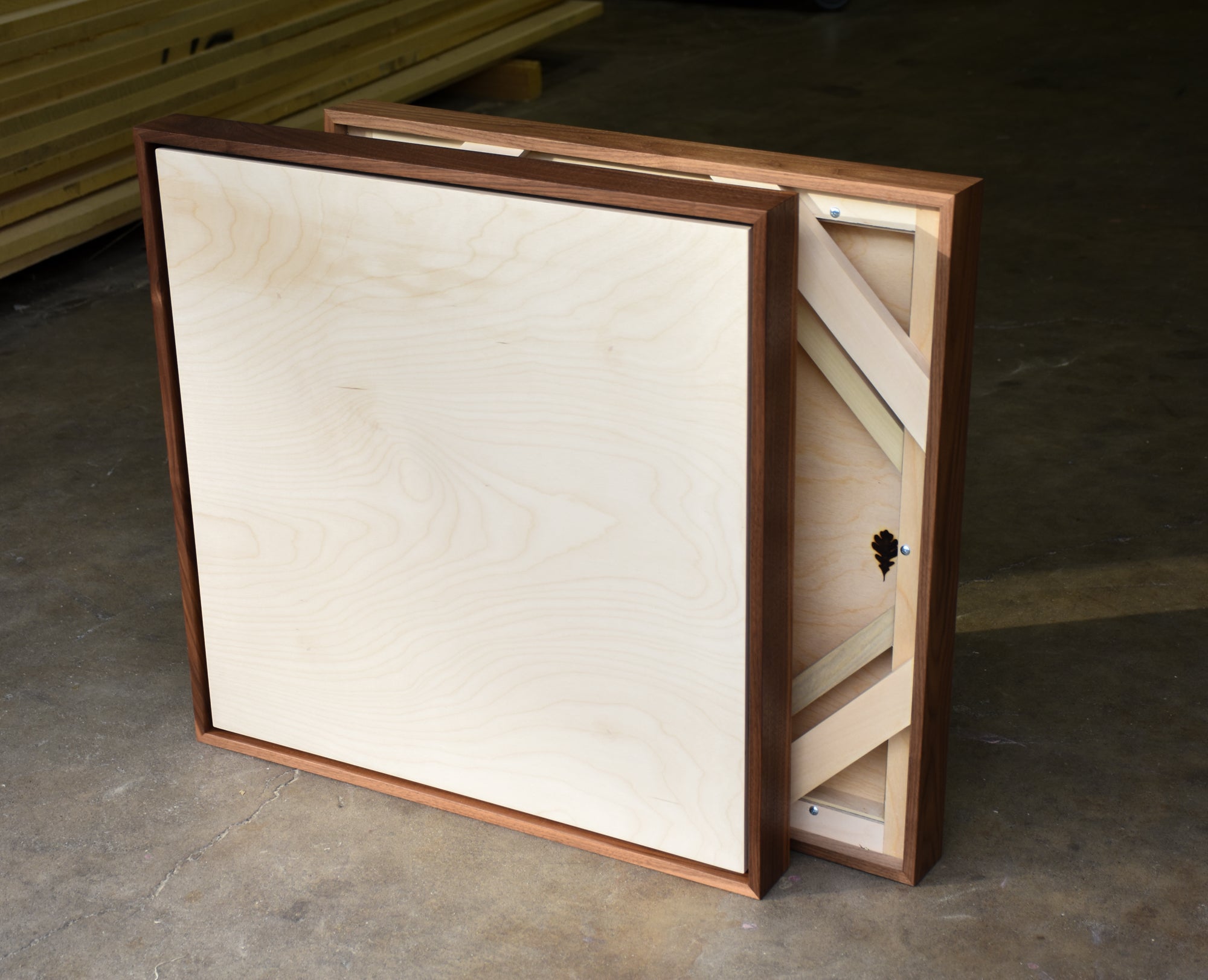 WALNUT Framed Panel Packs BARA Woodshaping & Design