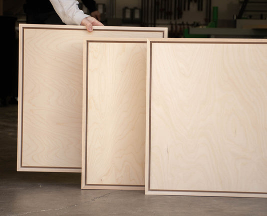 BASSWOOD FRAMED PANEL | 36 x 36 | 2 Pack