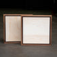 WALNUT FRAMED PANEL | 10 x 10 | 2 Pack