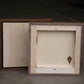WALNUT FRAMED PANEL | 10 x 10 | 2 Pack