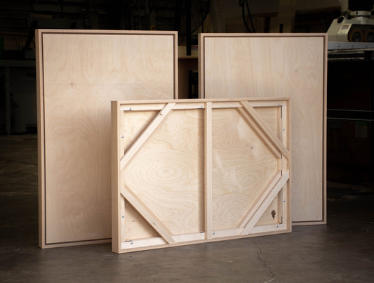 BASSWOOD FRAMED PANEL | 24 x 36 | 2 Pack