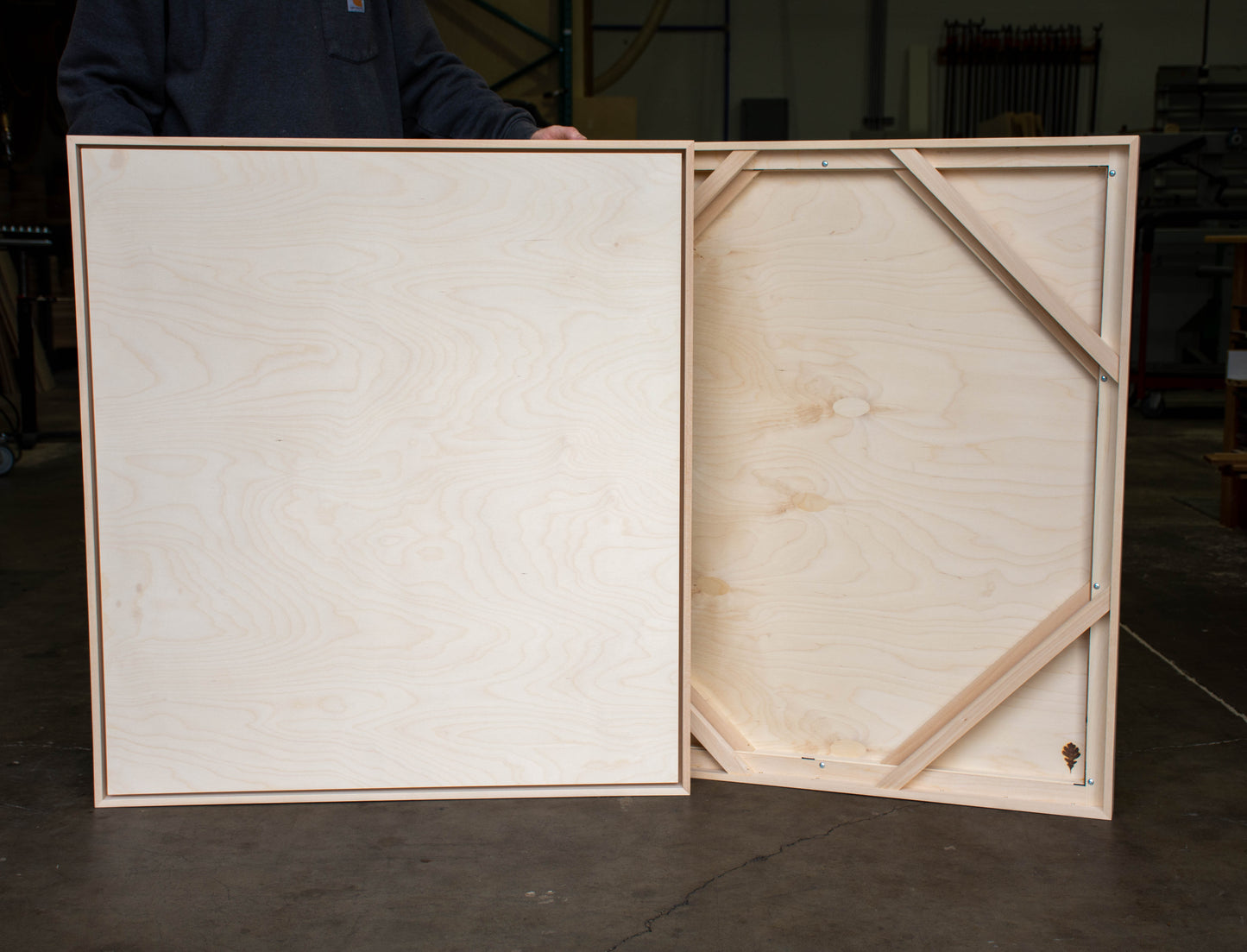 BASSWOOD FRAMED PANEL | 36 x 40 | 2 Pack